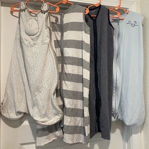 A bundle of baby/ toddler sleep sack 12-18 months